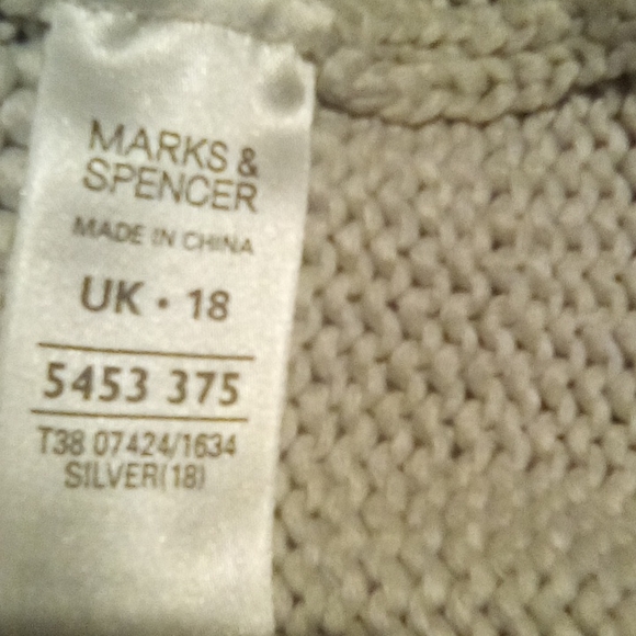 Mark & Spencer Formal Office Work Sweater Bolo Woman - Picture 9 of 10